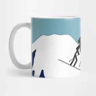 Skiing Mug